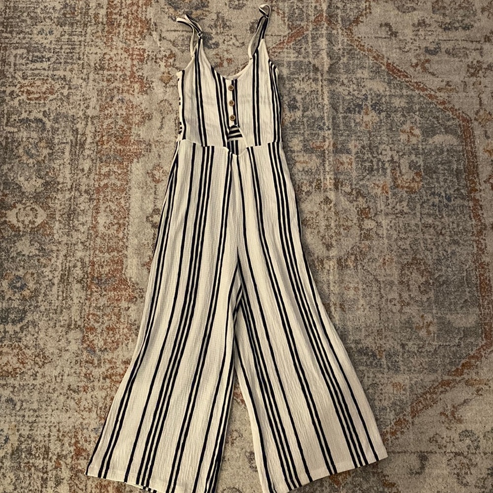 Striped Romper - worn once